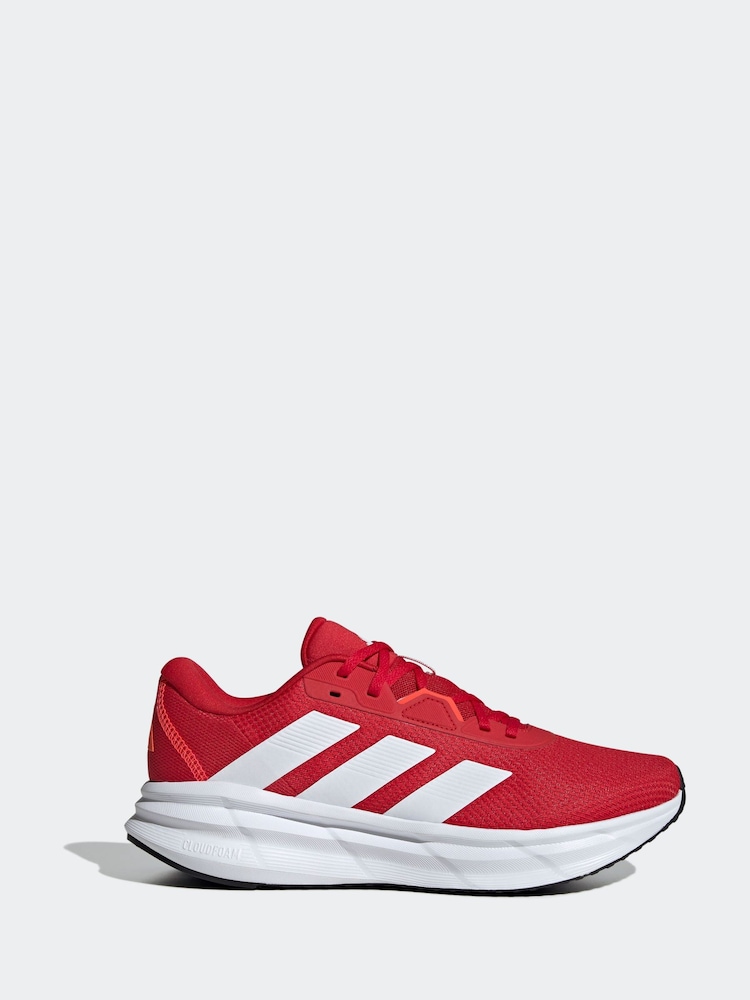 adidas Red Galaxy 7 Running Trainers - Image 1 of 10