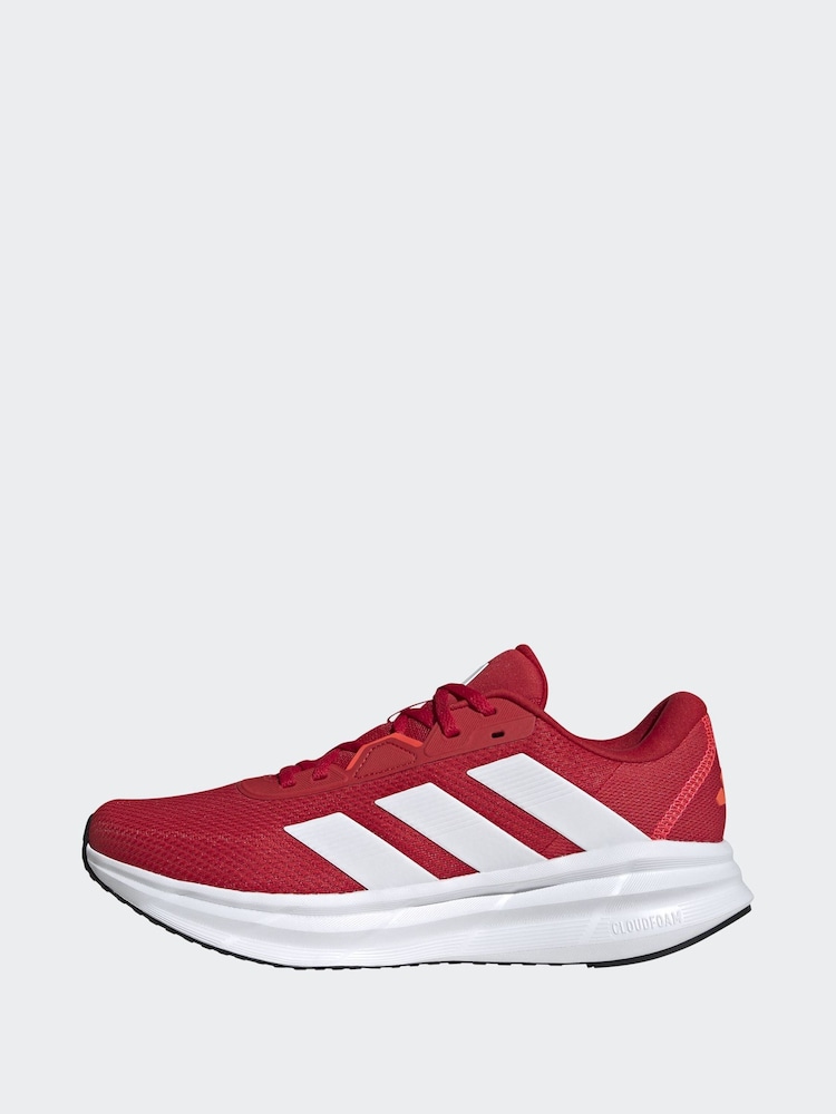 adidas Red Galaxy 7 Running Trainers - Image 3 of 10