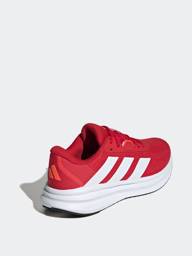 adidas Red Galaxy 7 Running Trainers - Image 5 of 10