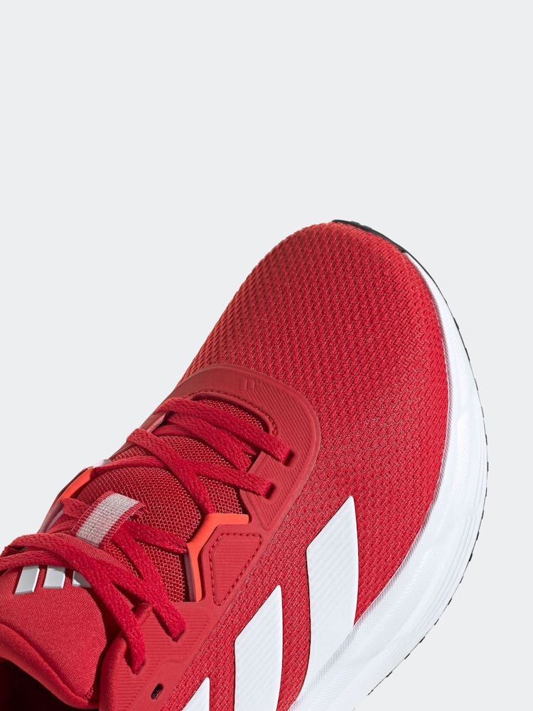 adidas Red Galaxy 7 Running Trainers - Image 7 of 10