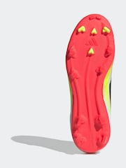 adidas White F50 League Fg/MG Football Boots - Image 8 of 10
