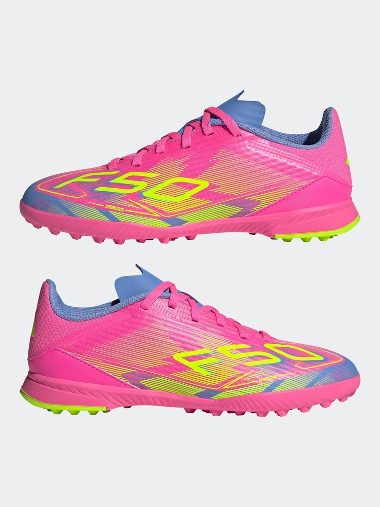 ורוד - adidas F50 League Tf Football Boots - Image 5 of 9