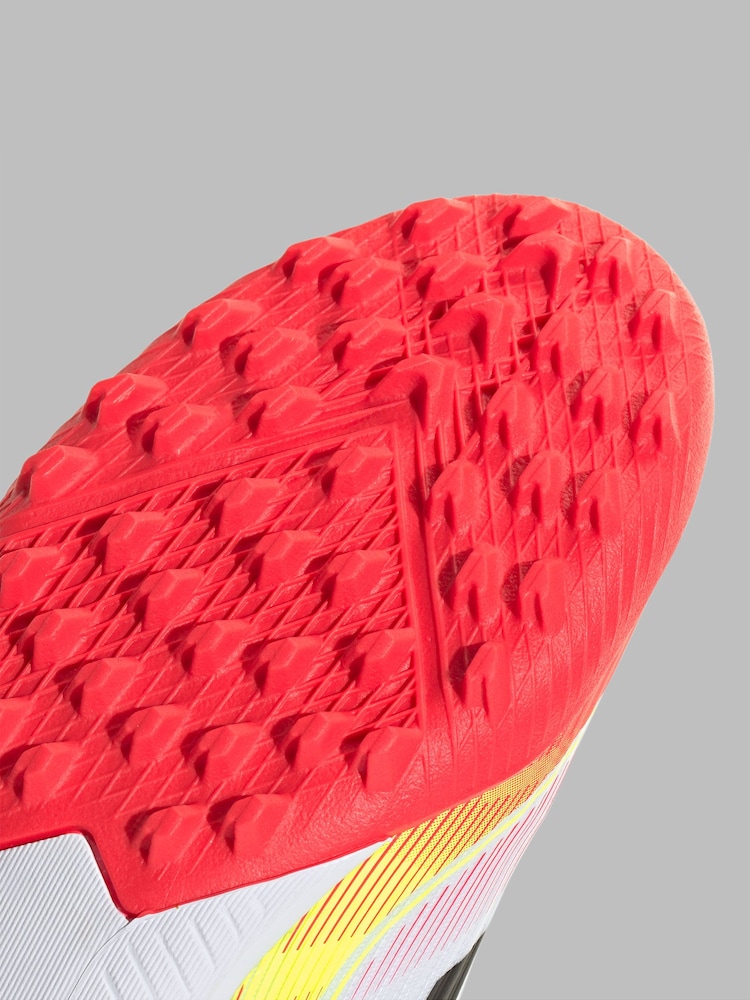 adidas White F50 League Tf Football Boots - Image 8 of 8