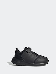 adidas dark black Tensaur Run 3.0 Infant Kids Trainers - Image 2 of 8