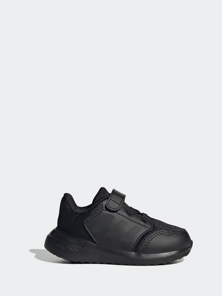 adidas dark black Tensaur Run 3.0 Infant Kids Trainers - Image 2 of 8