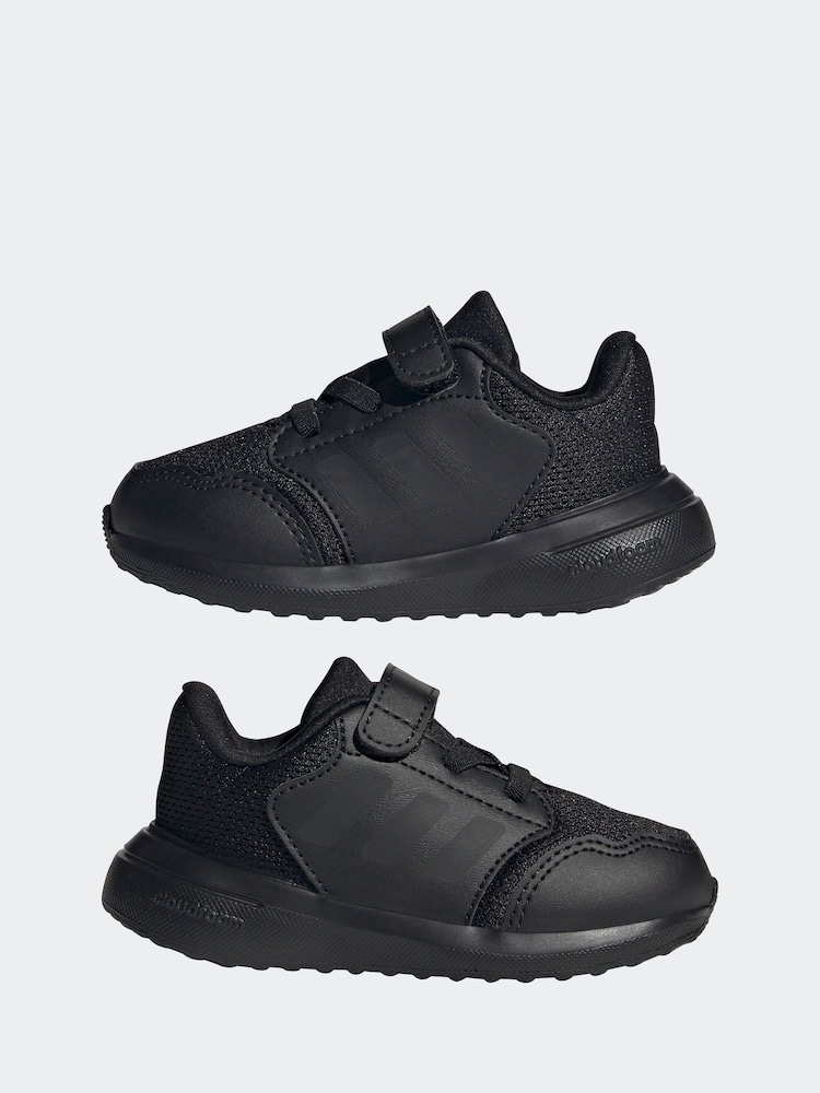 adidas dark black Tensaur Run 3.0 Infant Kids Trainers - Image 3 of 8