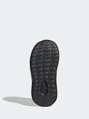 adidas dark black Tensaur Run 3.0 Infant Kids Trainers - Image 4 of 8