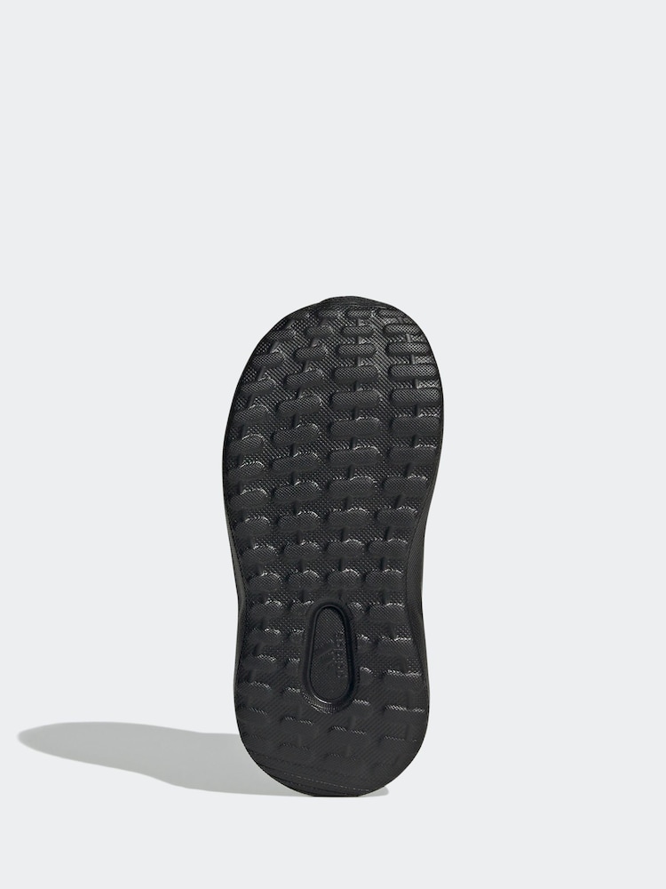 adidas dark black Tensaur Run 3.0 Infant Kids Trainers - Image 4 of 8