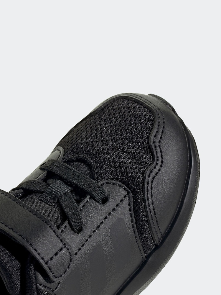 adidas dark black Tensaur Run 3.0 Infant Kids Trainers - Image 6 of 8