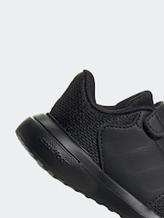 adidas dark black Tensaur Run 3.0 Infant Kids Trainers - Image 7 of 8