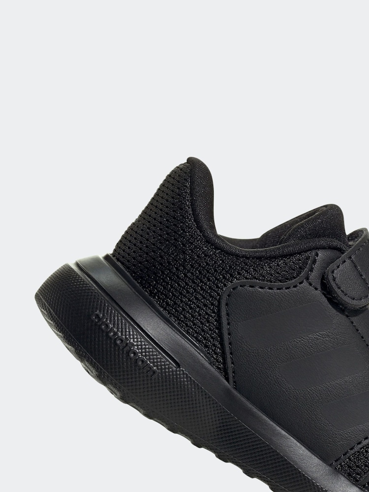 adidas dark black Tensaur Run 3.0 Infant Kids Trainers - Image 7 of 8