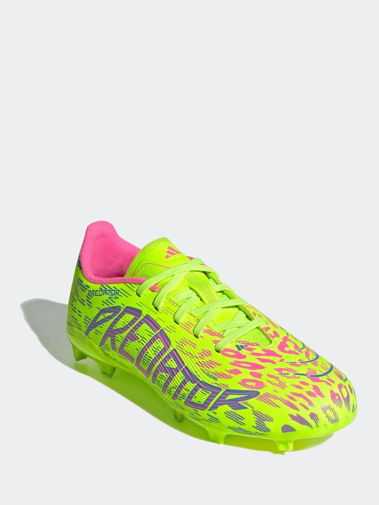 adidas Green Predator League Football Boots - Image 1 of 9