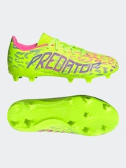 adidas Green Predator League Football Boots - Image 3 of 9