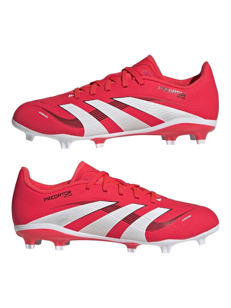 adidas Red Predator League Football Boots - Image 5 of 10