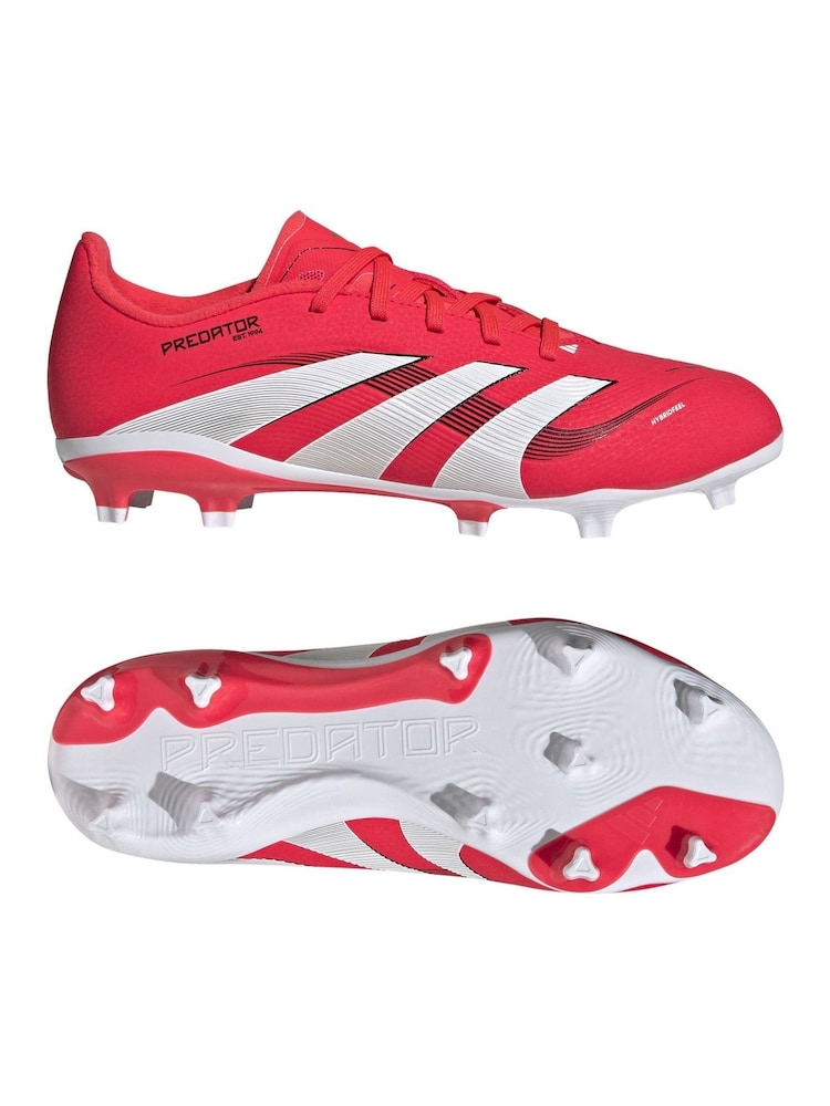 adidas Red Predator League Football Boots - Image 6 of 10