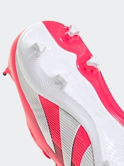 adidas Red Predator League Fg/MG Football Boots - Image 11 of 20