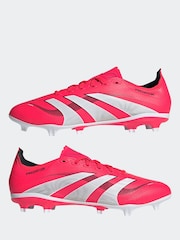 adidas Red Predator League Fg/MG Football Boots - Image 12 of 20
