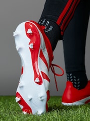 adidas Red Predator League Fg/MG Football Boots - Image 20 of 20