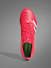 adidas Red Predator League Fg/MG Football Boots - Image 6 of 20