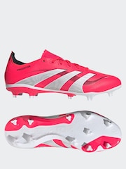 adidas Red Predator League Fg/MG Football Boots - Image 9 of 20
