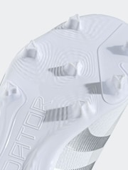 adidas White Predator League Football Boots - Image 10 of 11