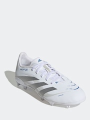 adidas White Predator League Football Boots - Image 3 of 11