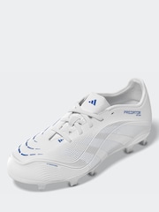 adidas White Predator League Football Boots - Image 5 of 11