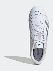 adidas White Predator League Football Boots - Image 8 of 11