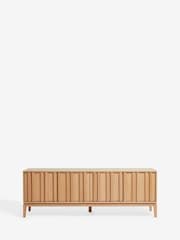 Jasper Conran London Oak Belgrave Wide TV Unit - Image 10 of 10