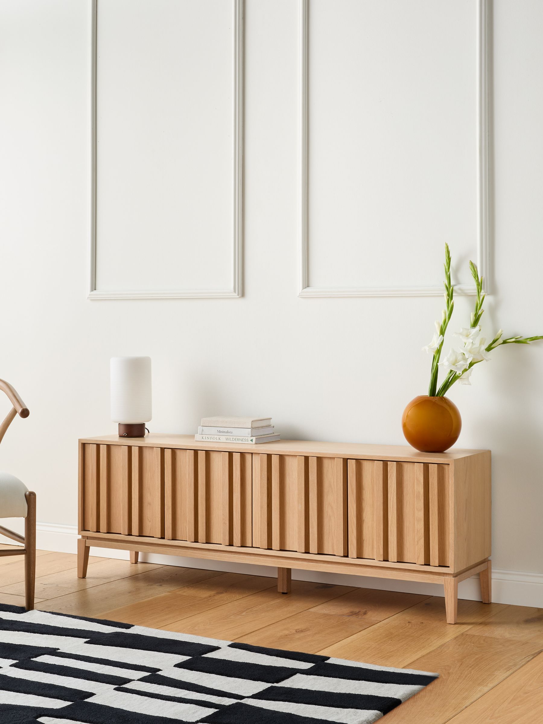 Buy Jasper Conran London Oak Belgrave Wide TV Unit from the Next
