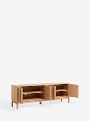 Jasper Conran London Oak Belgrave Wide TV Unit - Image 8 of 10