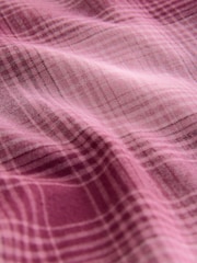 Pink Check Soft Pyjama Bottoms with Wool - Image 6 of 6