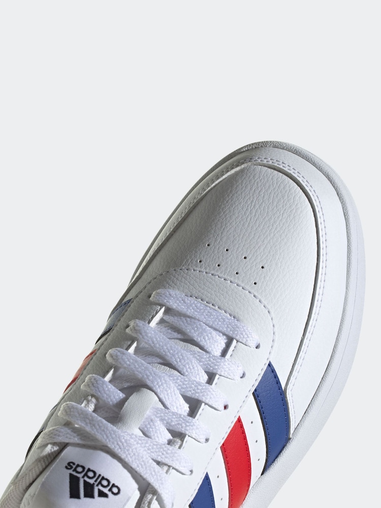 adidas White Breaknet Trainers - Image 8 of 8 adidas White Breaknet Trainers - Image 8 of 8