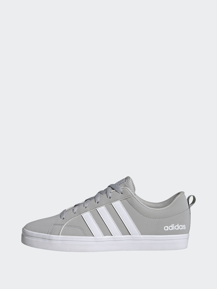 adidas Grey VS Pace Trainers - Image 10 of 10