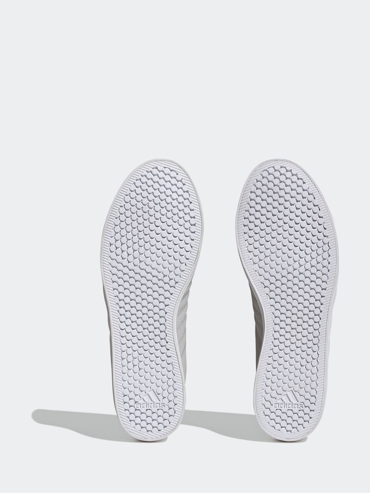 adidas Grey VS Pace Trainers - Image 4 of 10