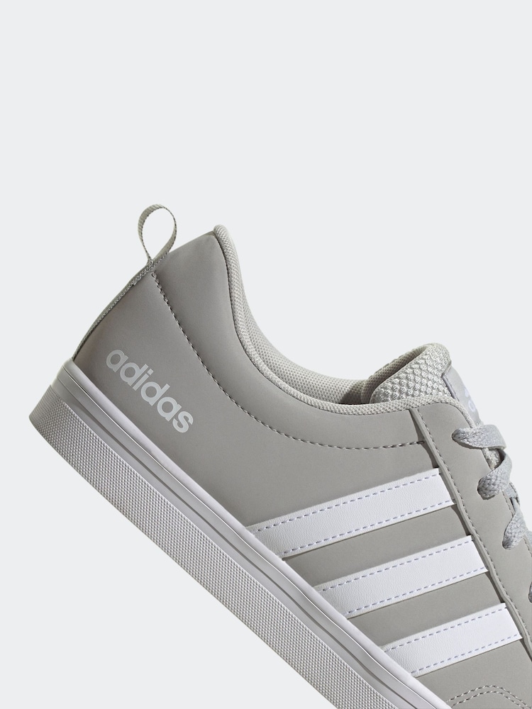 adidas Grey VS Pace Trainers - Image 6 of 10