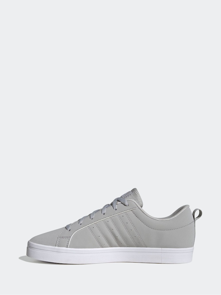 adidas Grey VS Pace Trainers - Image 8 of 10