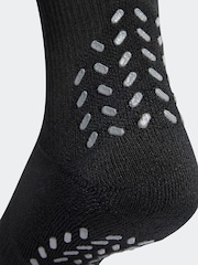 adidas Black Football Grip Print CU Socks - Image 3 of 3