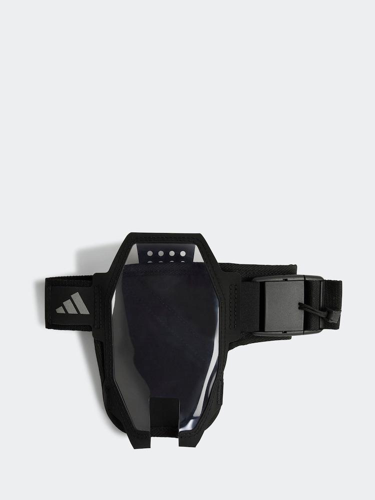 adidas Black Run Mobile Holder - Image 3 of 6