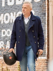 Joe Browns Blue Fortress Double Breasted Coat - Image 1 of 8