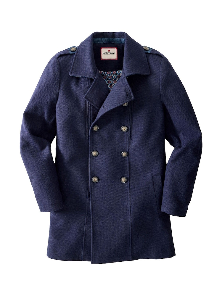 Joe Browns Blue Fortress Double Breasted Coat - Image 8 of 8 Joe Browns Blue Fortress Double Breasted Coat - Image 8 of 8