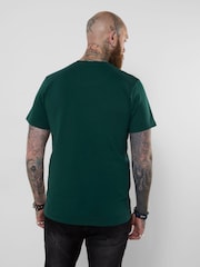 Joe Browns Green Dapper Skull T-Shirt - Image 4 of 5