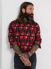 Joe Browns Guitar Line Up Print Shirt - 6суретінің 2 суреті