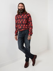 Joe Browns Guitar Line Up Print Shirt - 6суретінің 3 суреті