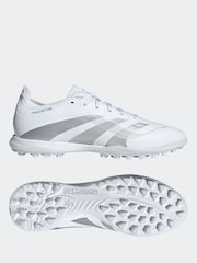 adidas White Predator League Football Boots - Image 4 of 9