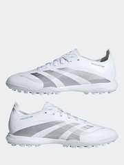 adidas White Predator League Football Boots - Image 5 of 9
