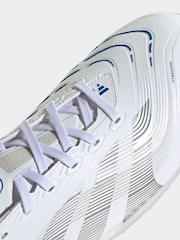 adidas White Predator League Football Boots - Image 8 of 9