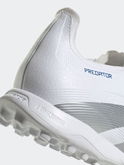 adidas White Predator League Football Boots - Image 9 of 9