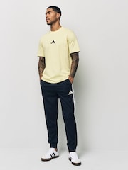 adidas Black Essentials 3-Stripes Woven Joggers - Image 2 of 6
