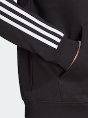 adidas Originals Black 3-Stripes Hoodie - Image 7 of 7
